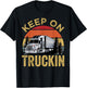 Keep On Truckin T-Shirt - T-Shirt | Black