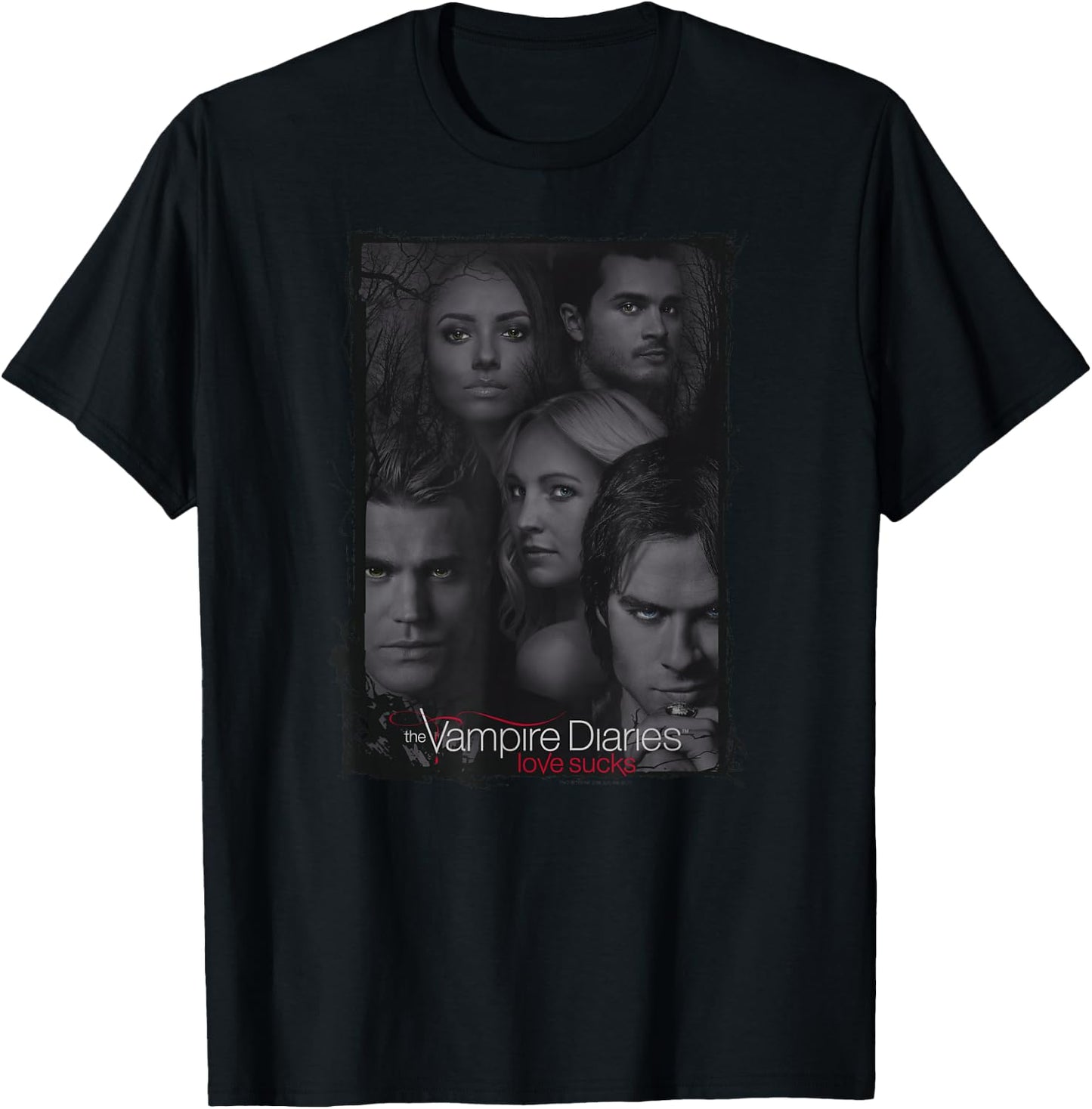 Vampire Diaries So Here We are T-Shirt - T-Shirt | Black