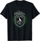 Hunter Clan Crest | Scottish Clan Hunter Family Crest Badge T-Shirt - T-Shirt | Black