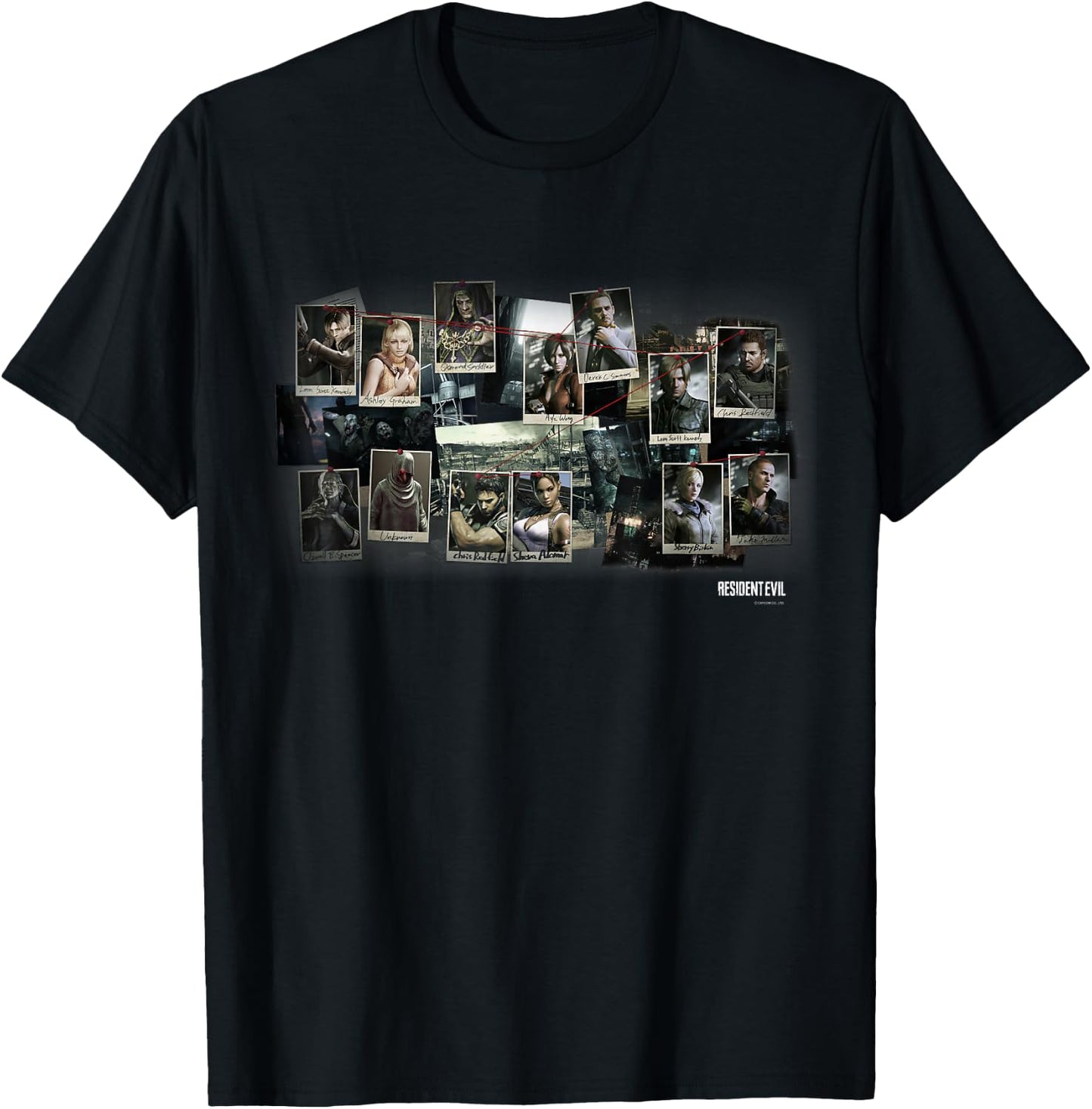 Resident Evil 4,5,6 T-Shirt - T-Shirt | Black
