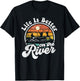Life Is Better At The River Funny Pontoon Boat Boating Gift T-Shirt - T-Shirt | Black