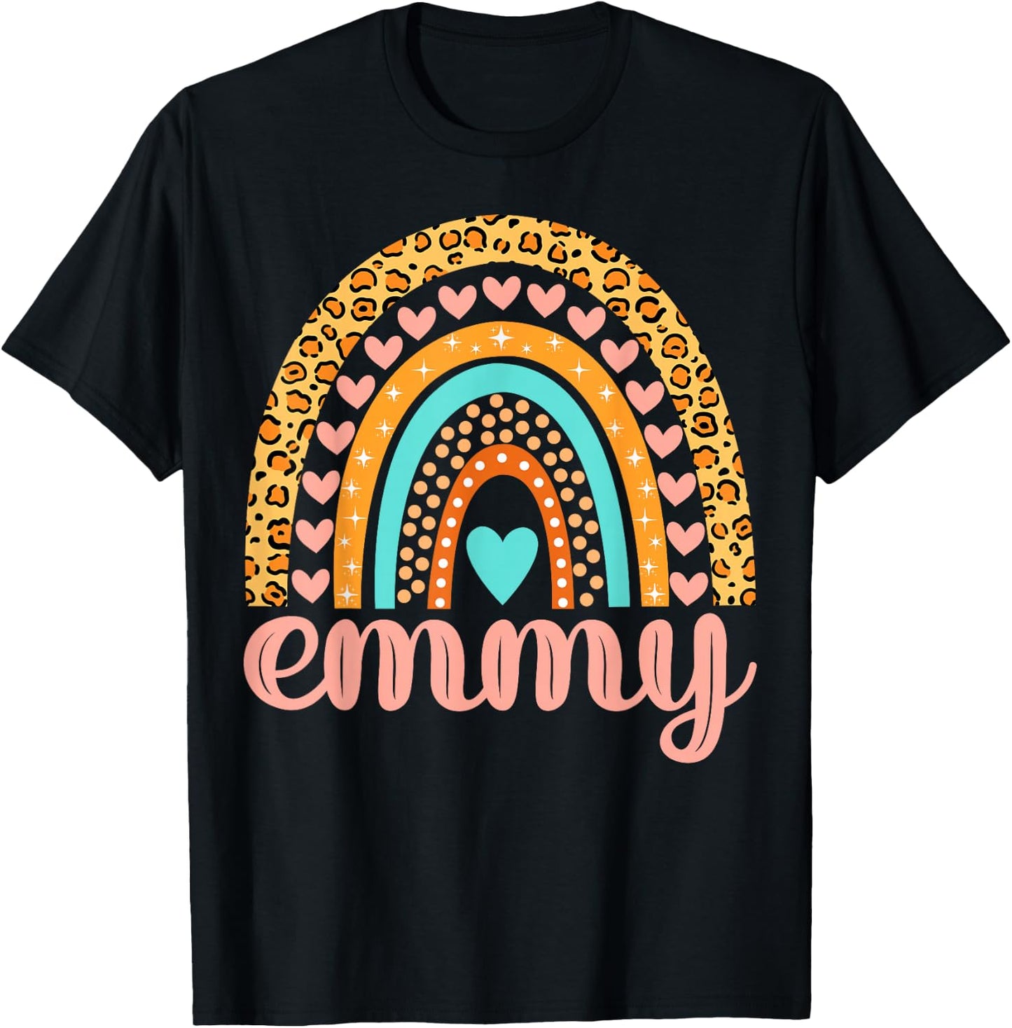 Emmy Emmy Name Birthday Shirt Gift T-Shirt - T-Shirt | Black