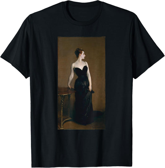 Madame X John Singer Sargent Art Portrait T-Shirt - T-Shirt | Black