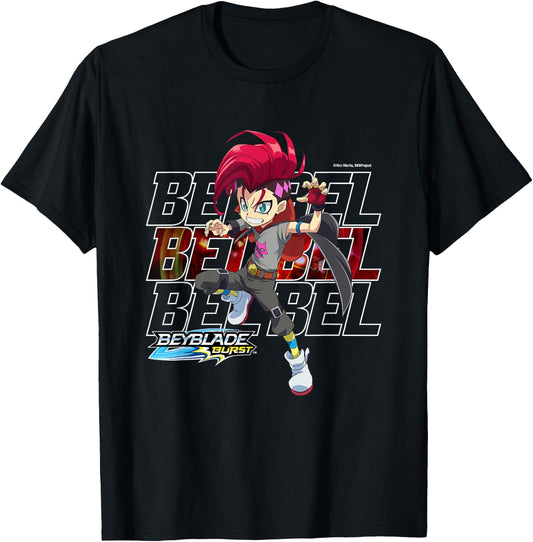 Beyblade Burst Quaddrive Bel T-Shirt - T-Shirt | Black