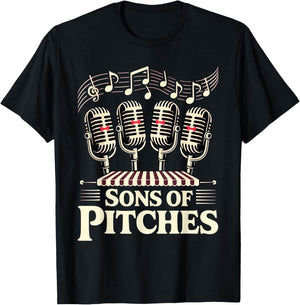 Barbershop Quartet T-Shirt - T-Shirt | Black