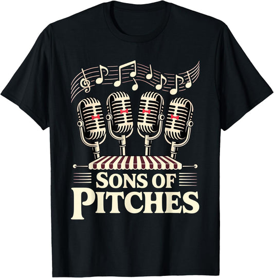 Barbershop Quartet T-Shirt - T-Shirt | Black