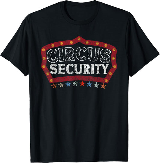 Circus Party Circus Security Costume Women Kids T-Shirt - T-Shirt | Black