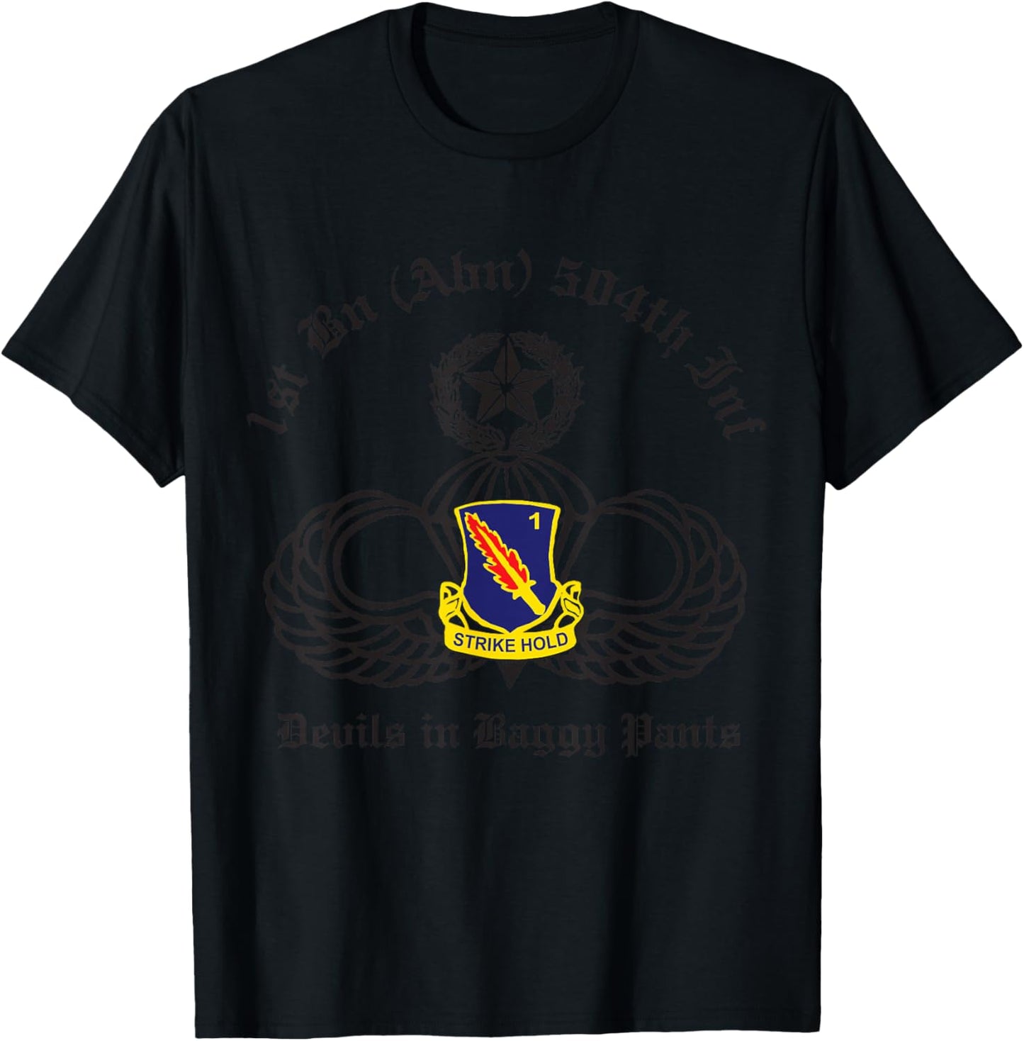 Meach's Military Memorabilia Men's Blue Baggy Sports , Small, Short Sleeve T-Shirt - T-Shirt | Black