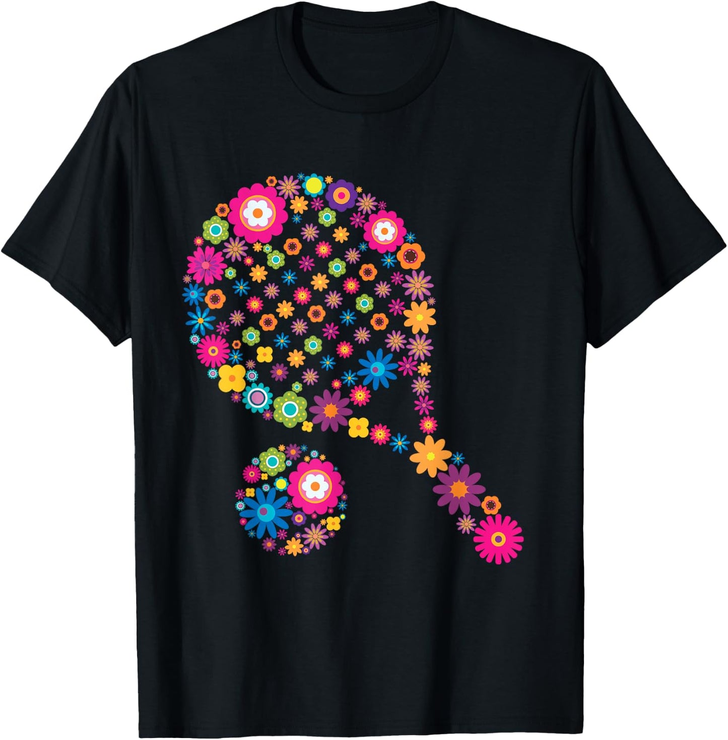 Padel Tennis Pádel Paddle Tennis Padel Racket T-Shirt - T-Shirt | Black