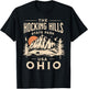 Hocking Hills Ohio Nature Hike Outdoors Vintage T-Shirt - T-Shirt | Black