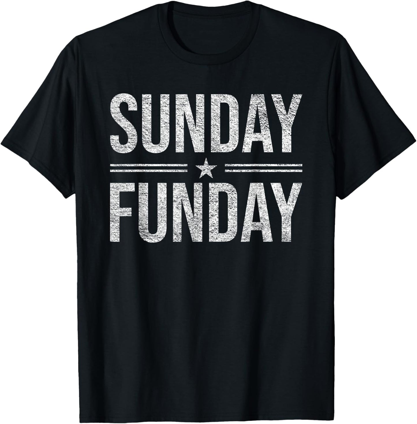 Sonntag Fun Brunch Football Sports BBQ Church T-Shirt - T-Shirt | Black