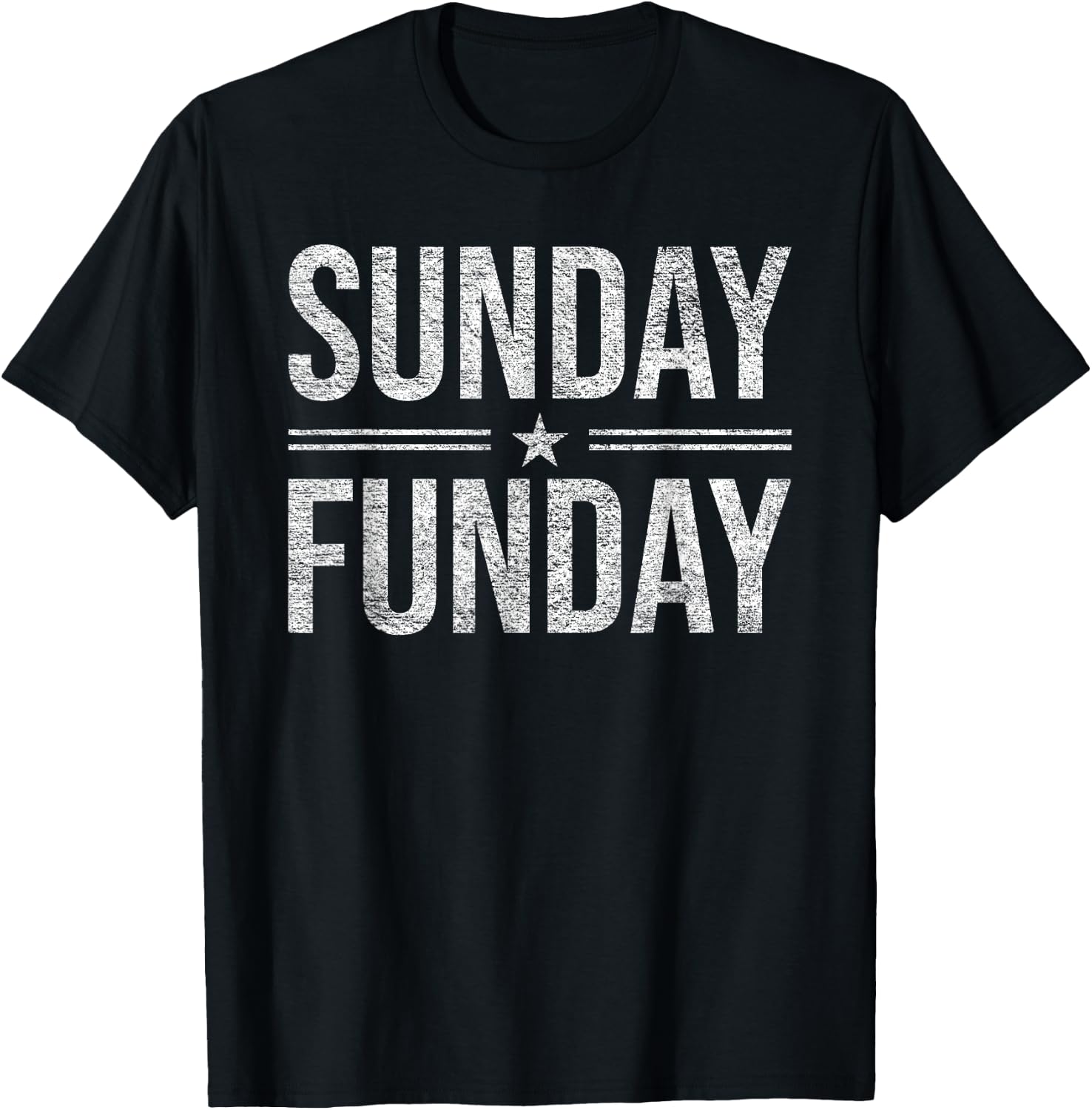 Sonntag Fun Brunch Football Sports BBQ Church T-Shirt - T-Shirt | Black
