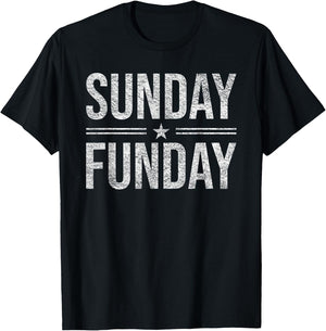 Sonntag Fun Brunch Football Sports BBQ Church T-Shirt - T-Shirt | Black