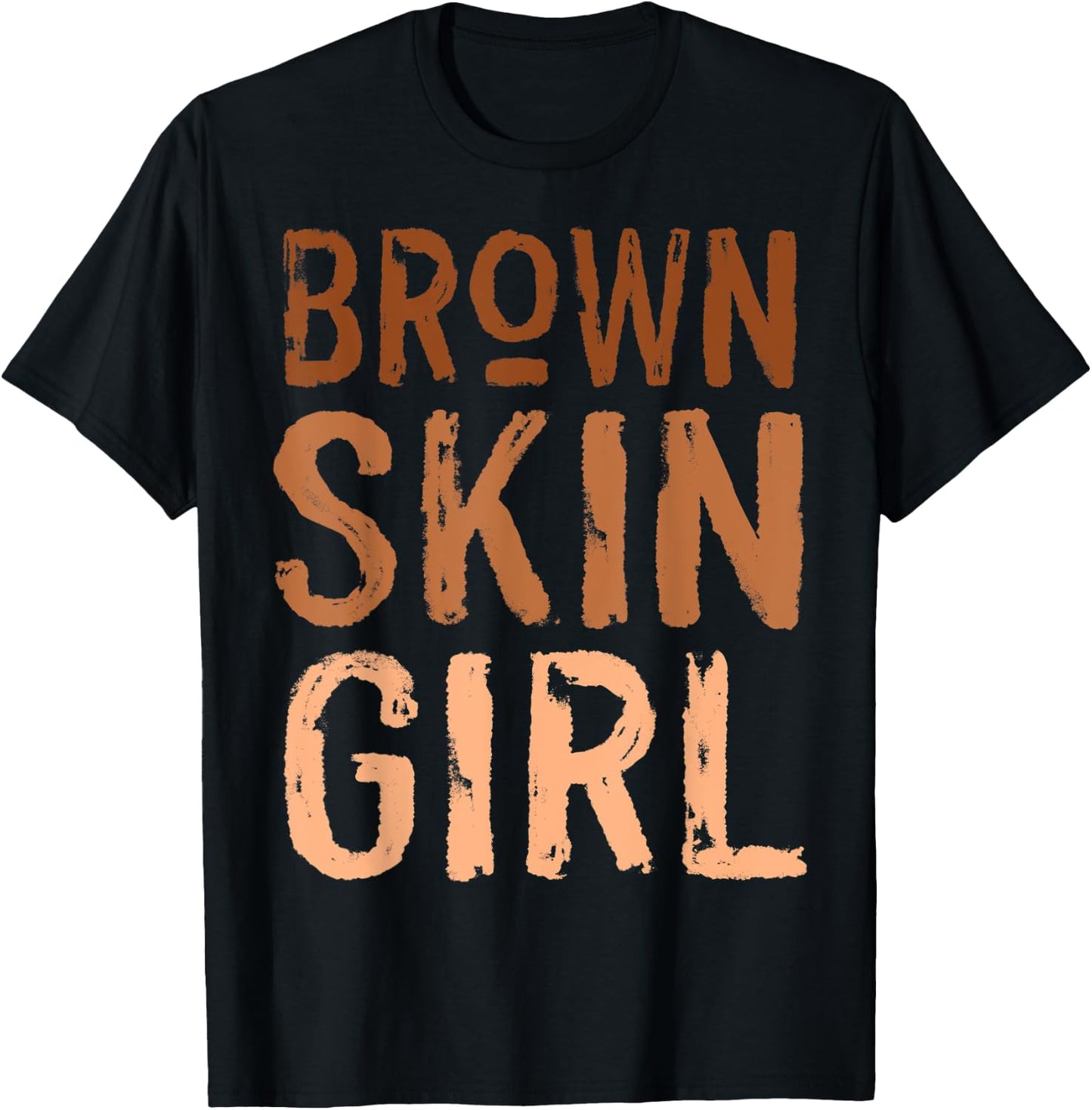 Funny Brown Skin Girl Melanin Queen Juneteenth Women Melanin T-Shirt - T-Shirt | Black