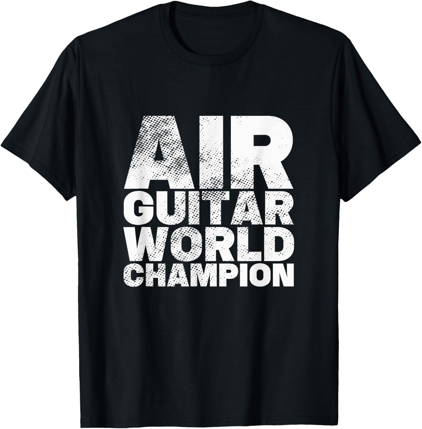 Air Guitar World Champion T-Shirt - T-Shirt | Black