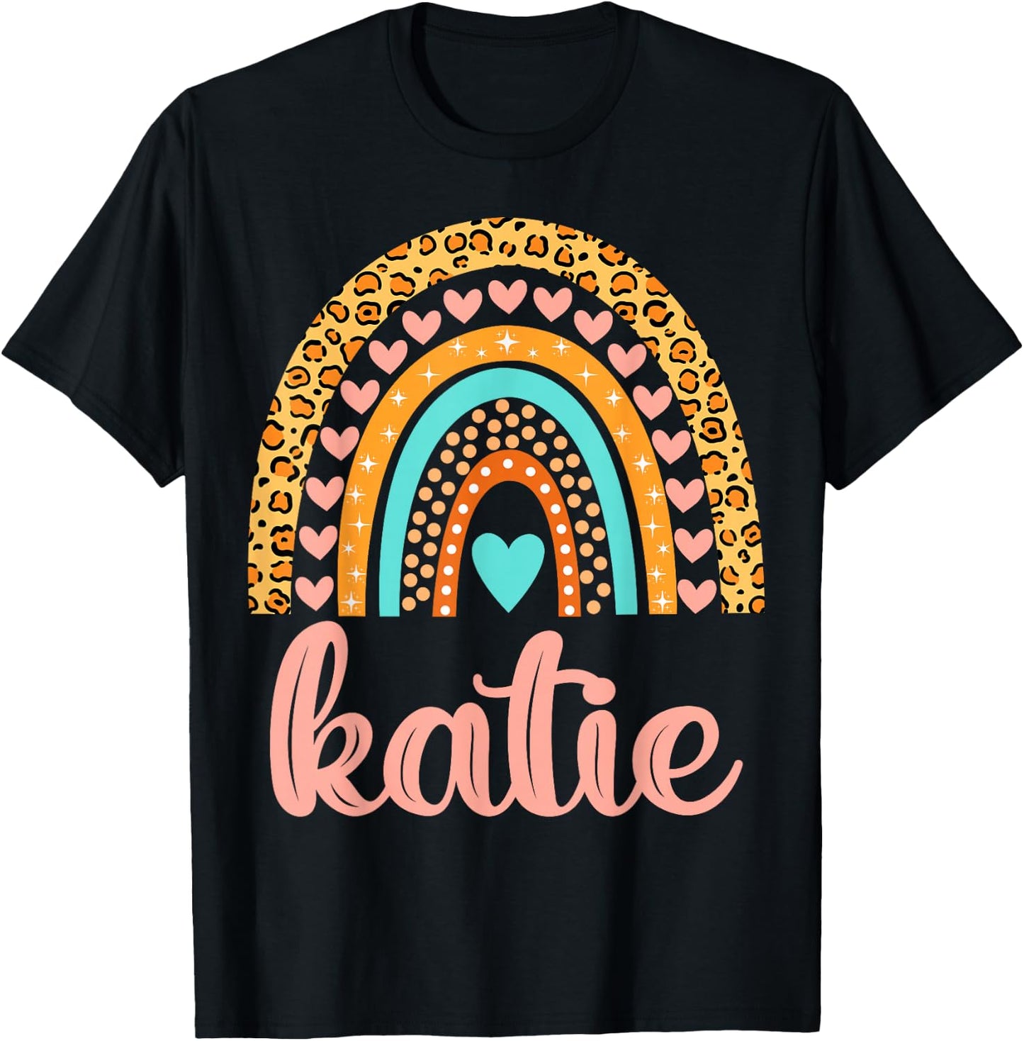 Katie Katie Name Birthday Shirt Gift T-Shirt - T-Shirt | Black