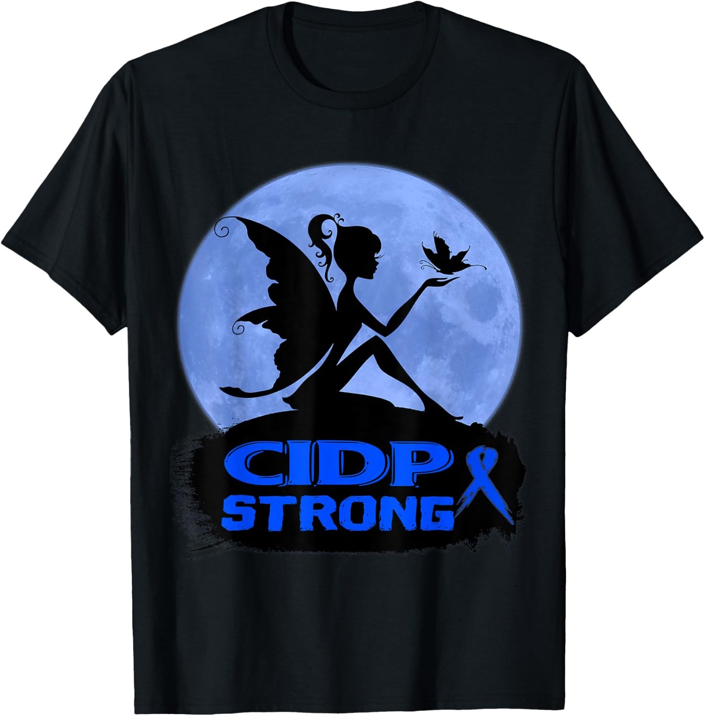 CIDP Awareness T-Shirt - T-Shirt | Black