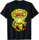 Turn Down for Watts Light Bulb Superhero Comic Book Style T-Shirt - T-Shirt | Black