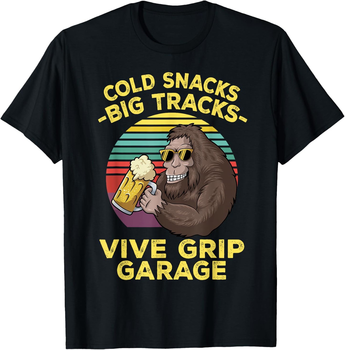 Cold Snacks -Big Tracks- Vice Grip Garage Classic Costume T-Shirt - T-Shirt | Black
