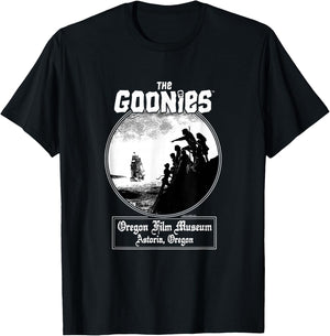 The Goonies Oregon Film Museum Astoria, Oregon Movie T-Shirt - T-Shirt | Black