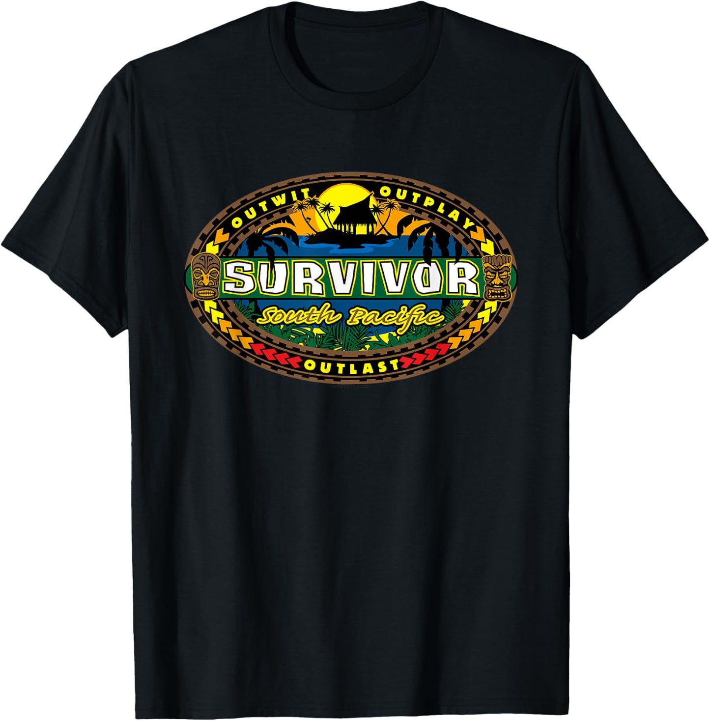 Survivor South Pacific T-Shirt - T-Shirt | Black