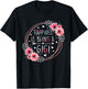 Happiness is being a Gigi Announcement Mothers Day T-Shirt - T-Shirt | Black