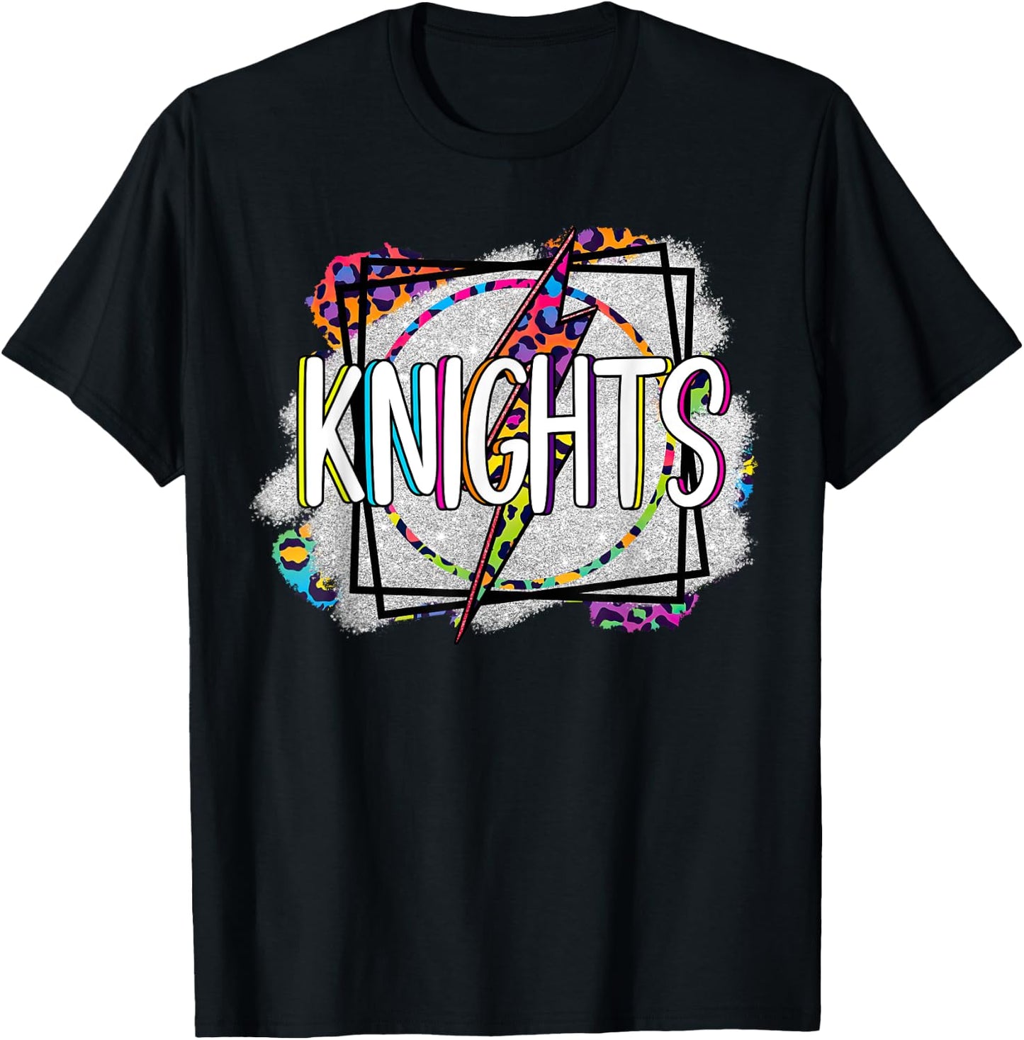 Knights School Sports Fan Team Spirit Women Kids T-Shirt - T-Shirt | Black