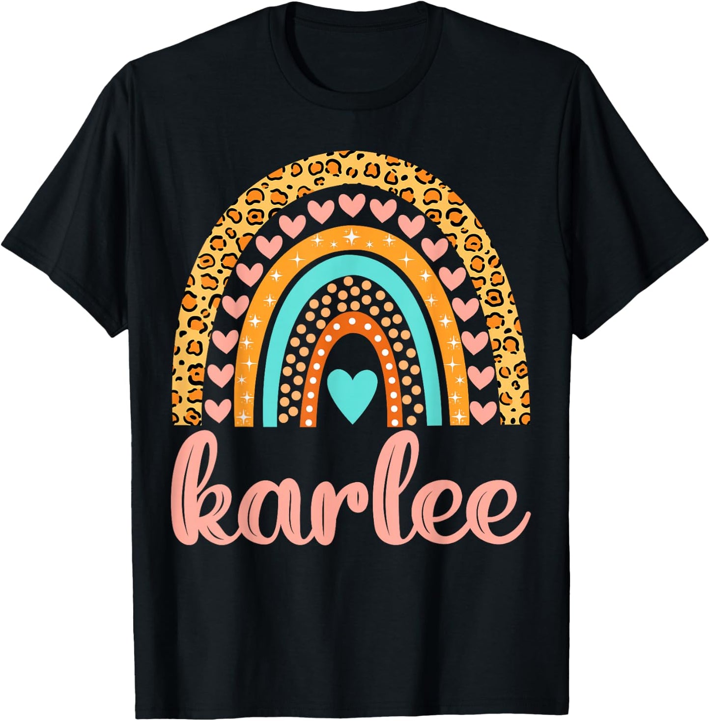 Karlee Karlee Name Birthday Shirt Gift T-Shirt - T-Shirt | Black