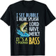 Bass Fishing Angling Sport Black Bass Fish T-Shirt - T-Shirt | Black