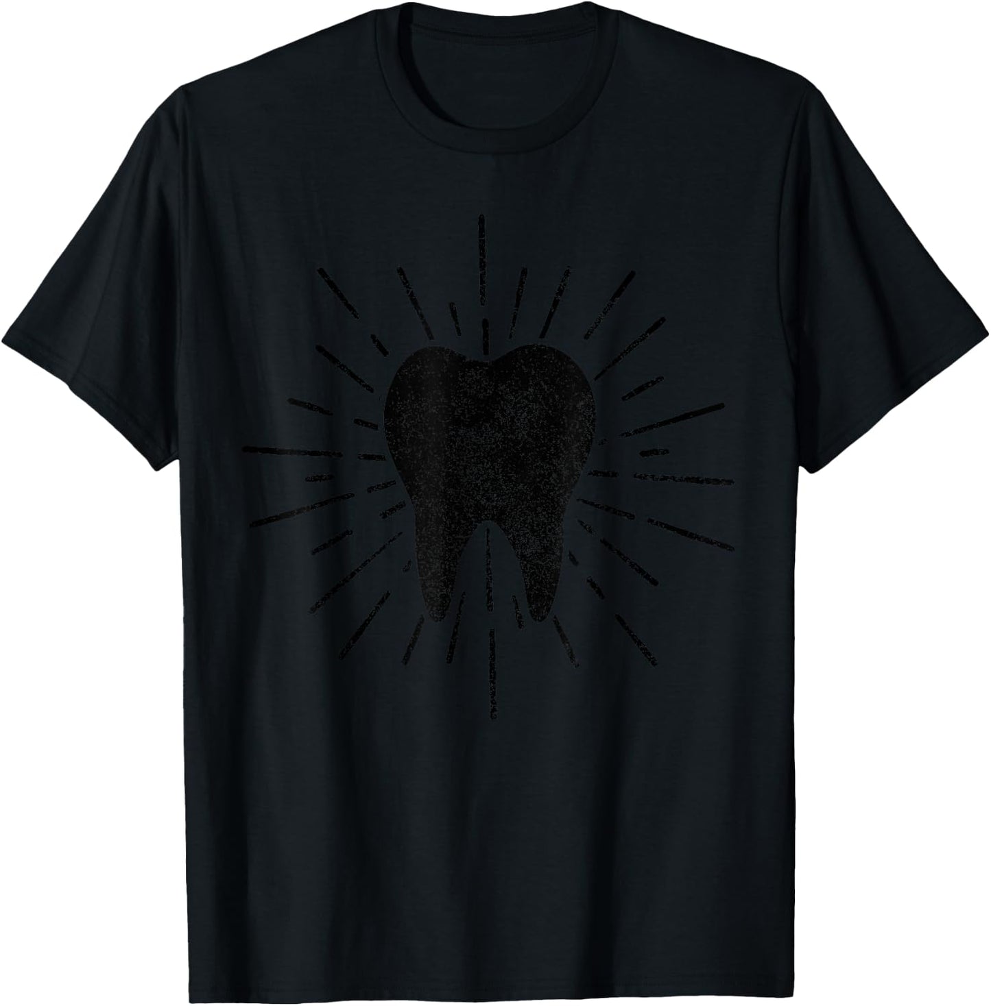 Dentist Tooth Dental Student Dental Assistant Hygienist T-Shirt - T-Shirt | Black