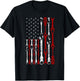 Mechanic American Flag Shirts Patriotic Mechanic USA Flag Women Kids Men T-Shirt - T-Shirt | Black