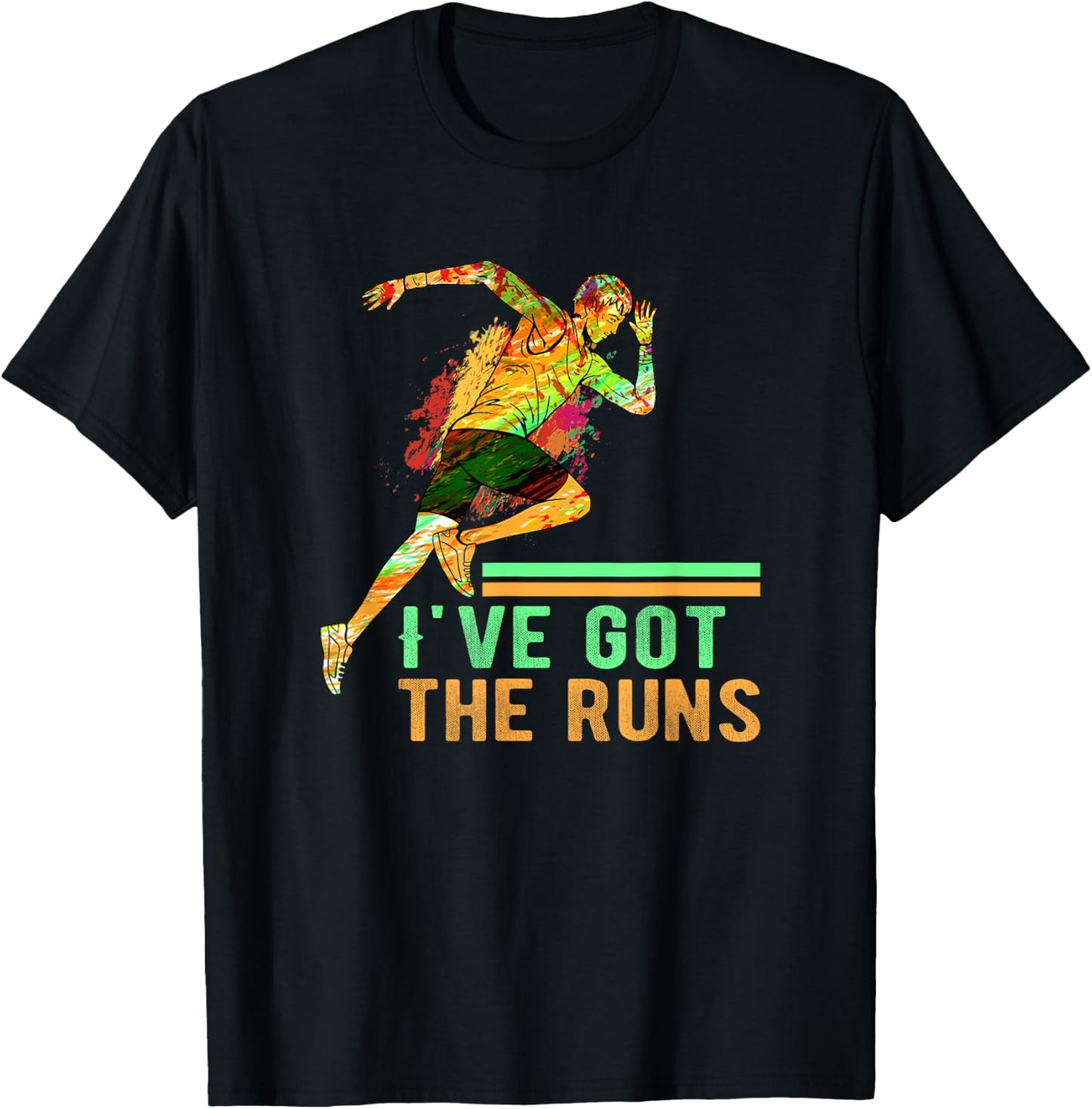 I've got the runs Running Marathon Runner T-Shirt - T-Shirt | Black