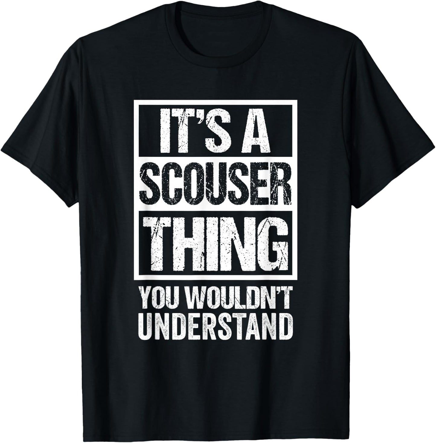 It's A Scouser Thing You Wouldn't Understand Liverpool T-Shirt - T-Shirt | Black