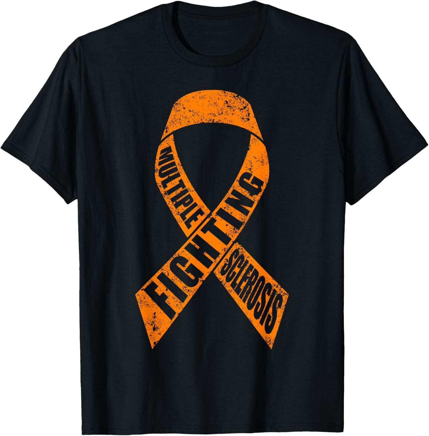 Fighting Multiple Sclerosis Awareness T-Shirt - T-Shirt | Black