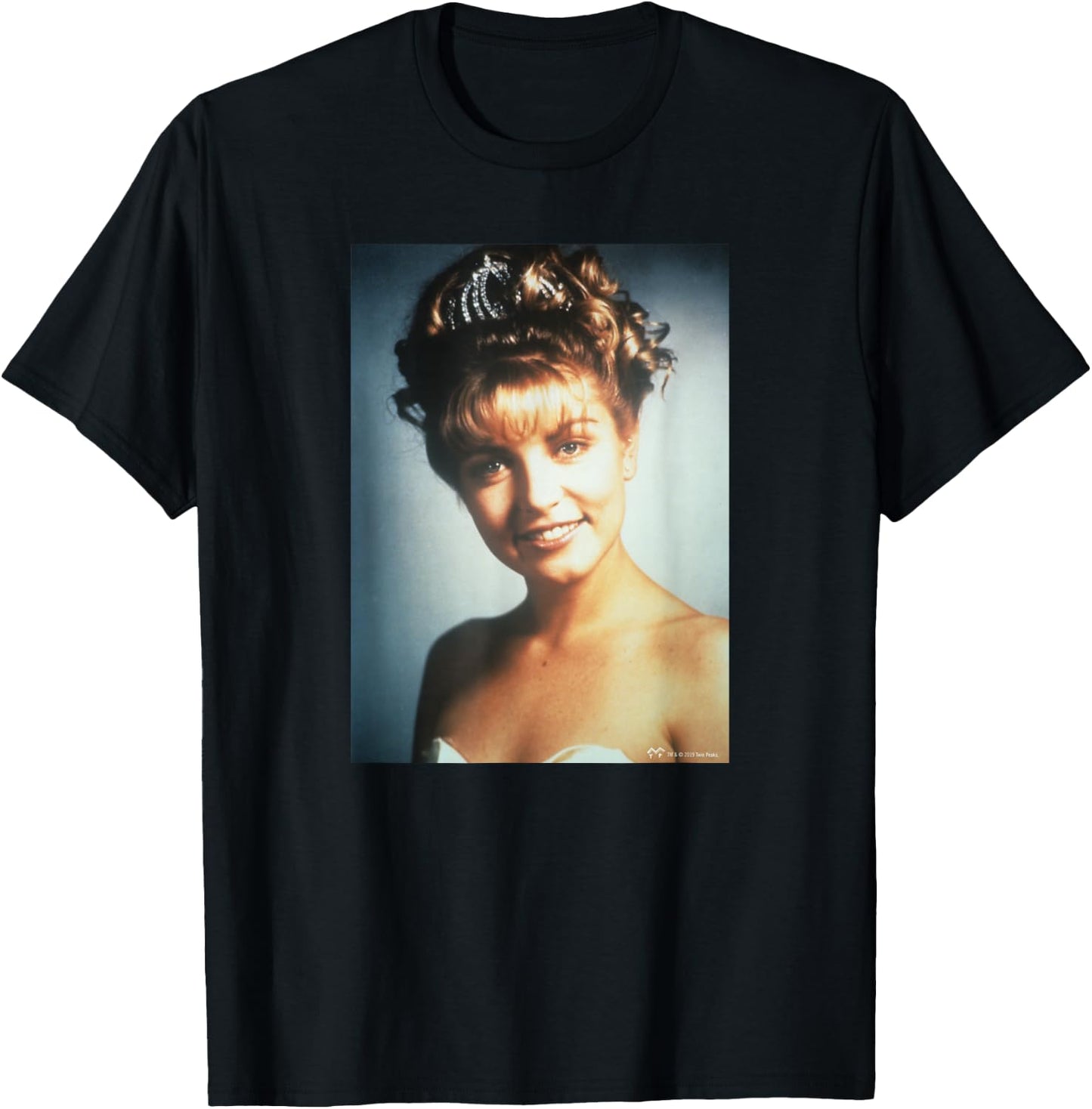 Twin Peaks Laura Palmer Prom Picture T-Shirt - T-Shirt | Black