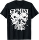 GEMINI Faery Crystal Witch Shirt Skull constellation T-Shirt - T-Shirt | Black