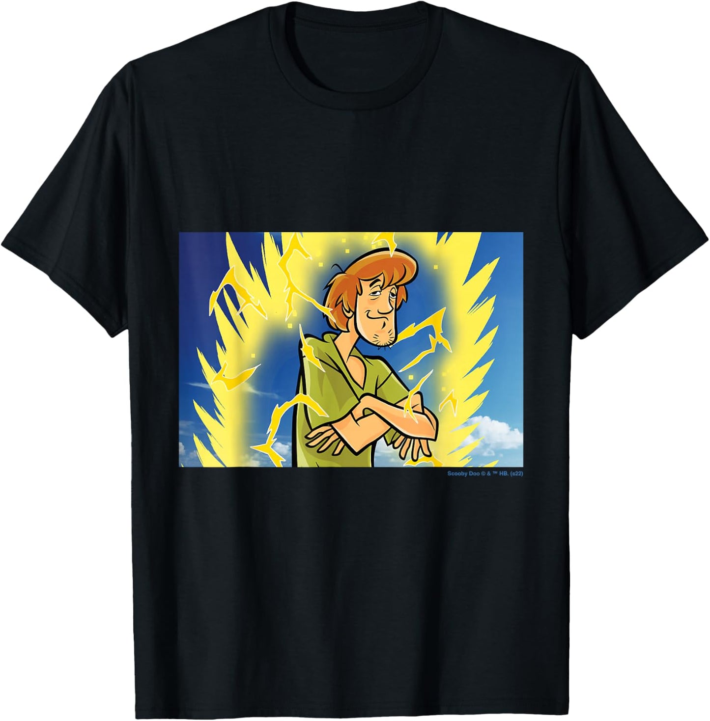 Shaggy Power Up T-Shirt - T-Shirt | Black