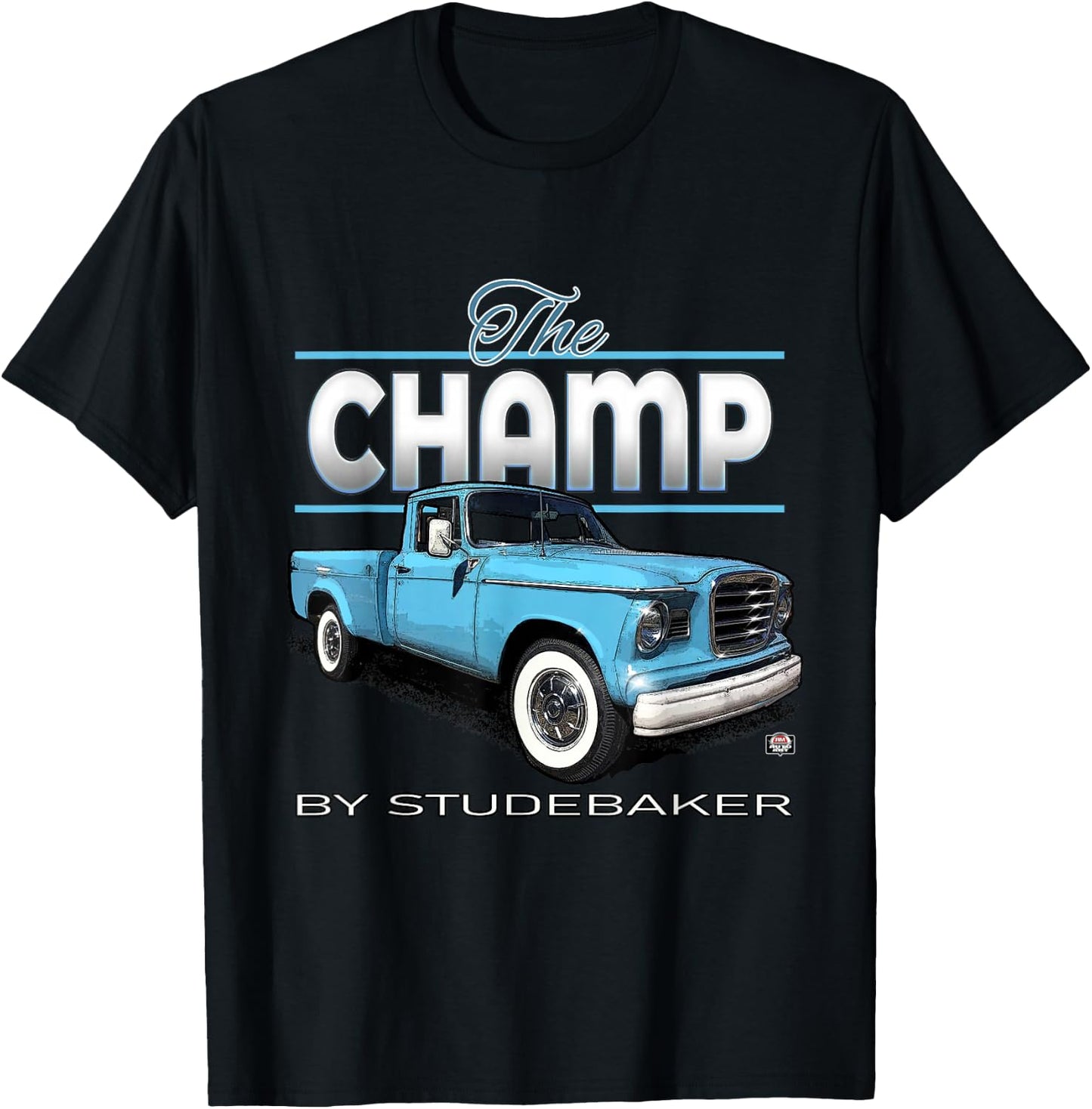 Studebaker Champ classic pick up truck T-Shirt - T-Shirt | Black