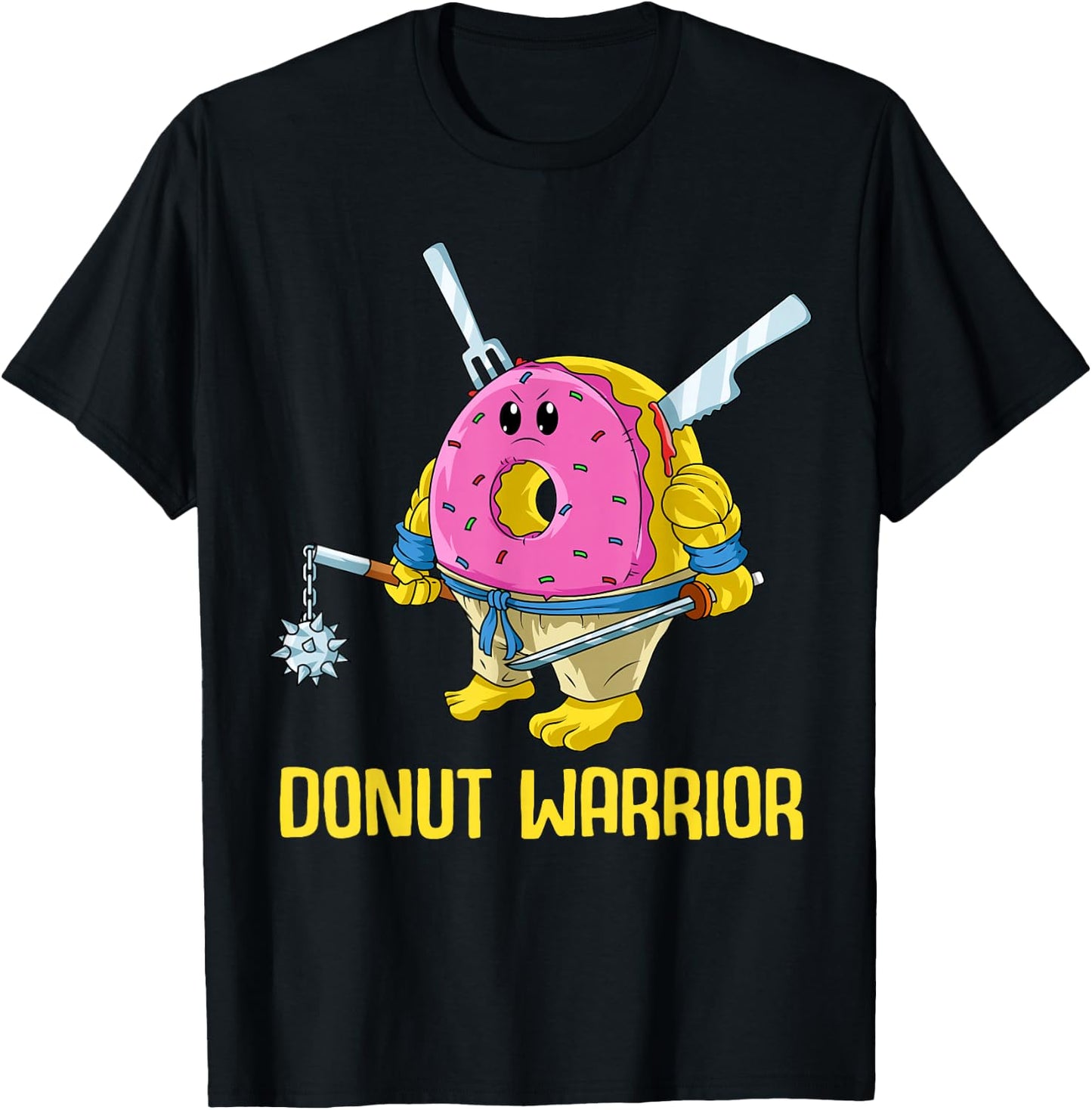 Doughnut Baking Baker Doughnut Pastry - Doughnut T-Shirt - T-Shirt | Black