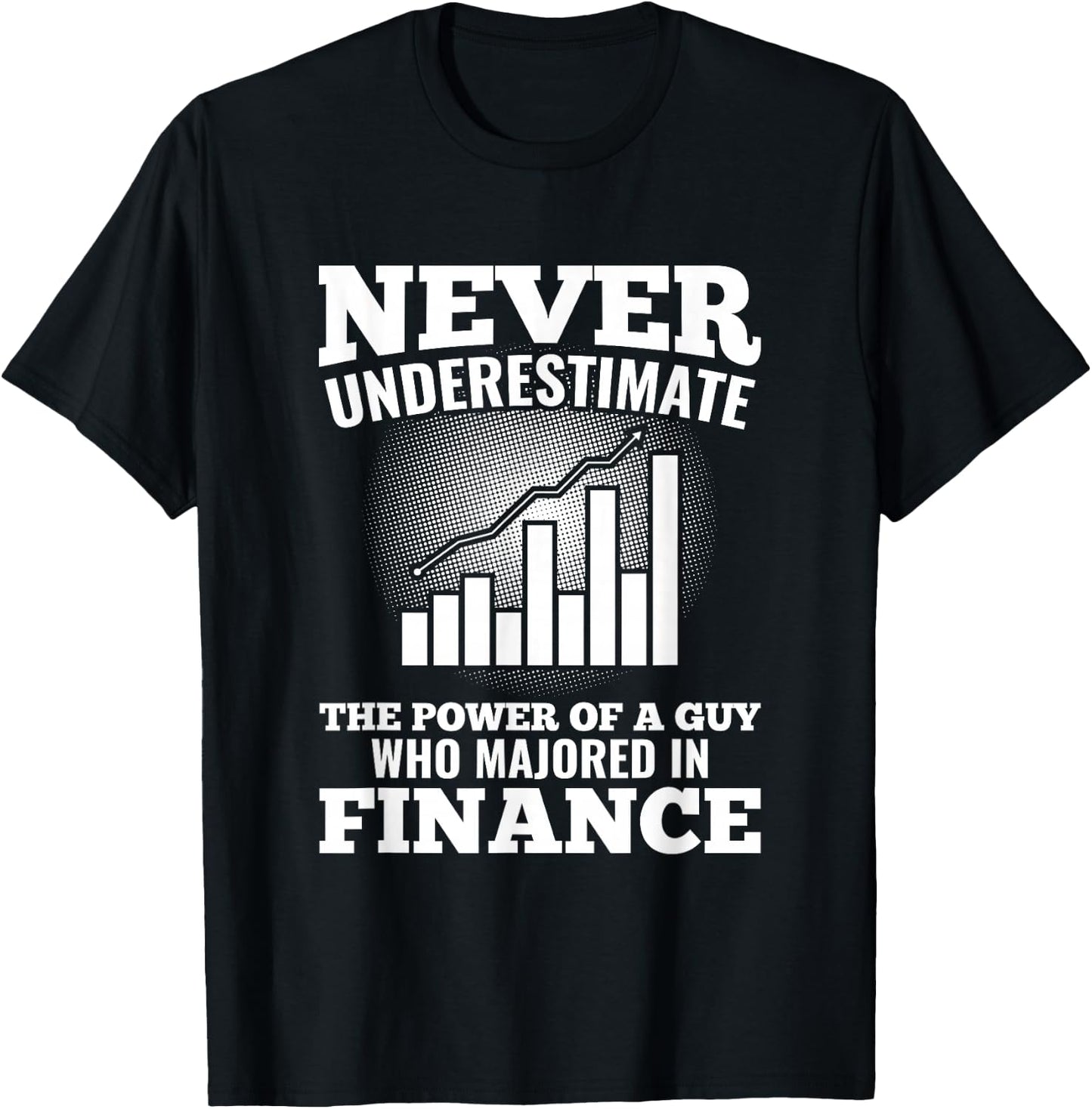 Unterschätze nie das Finanzfach Studien Gift T-Shirt - T-Shirt | Black