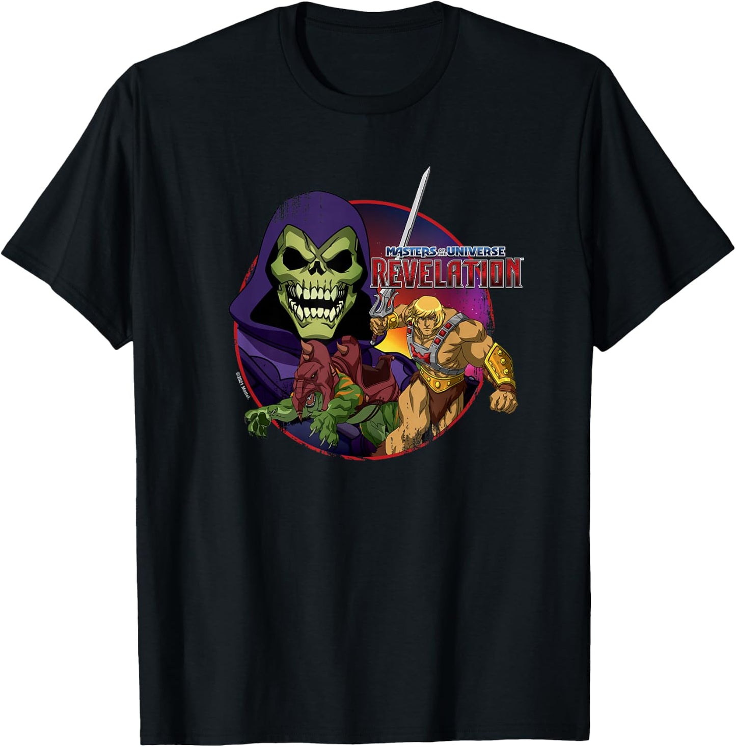 Masters of the Universe - Revelation Group Circle T-Shirt - T-Shirt | Black