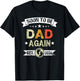 Soon To Be Dad again est. 2026 Expecting Father T-Shirt - T-Shirt | Black