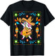 Dabbing Unicorn Poncho Cinco de Mayo Men Sombrero Funny Dab T-Shirt - T-Shirt | Black