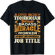 Auto Body Technician - Automotive Finisher Car Automotive T-Shirt - T-Shirt | Black