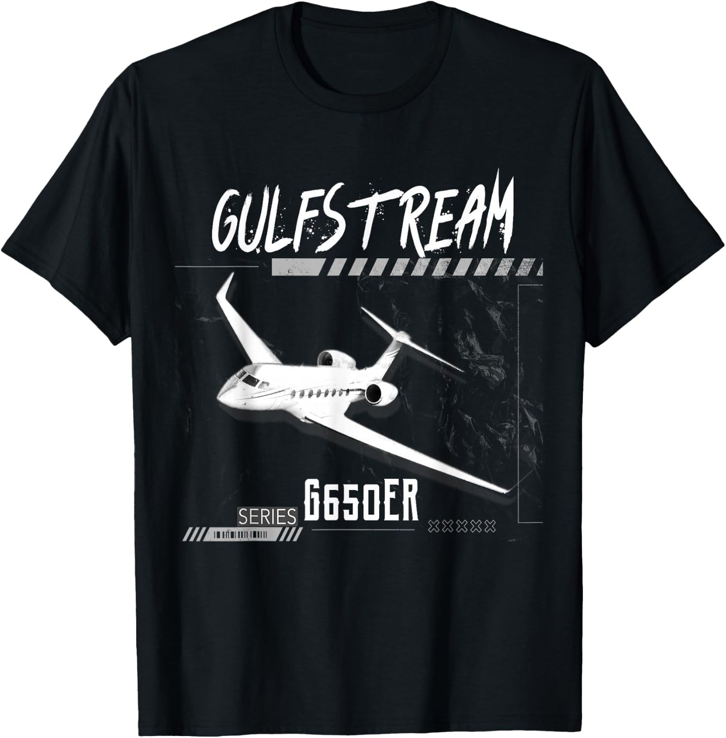 Light Gulfstreams G500 Legacy Aircraft T-Shirt - T-Shirt | Black