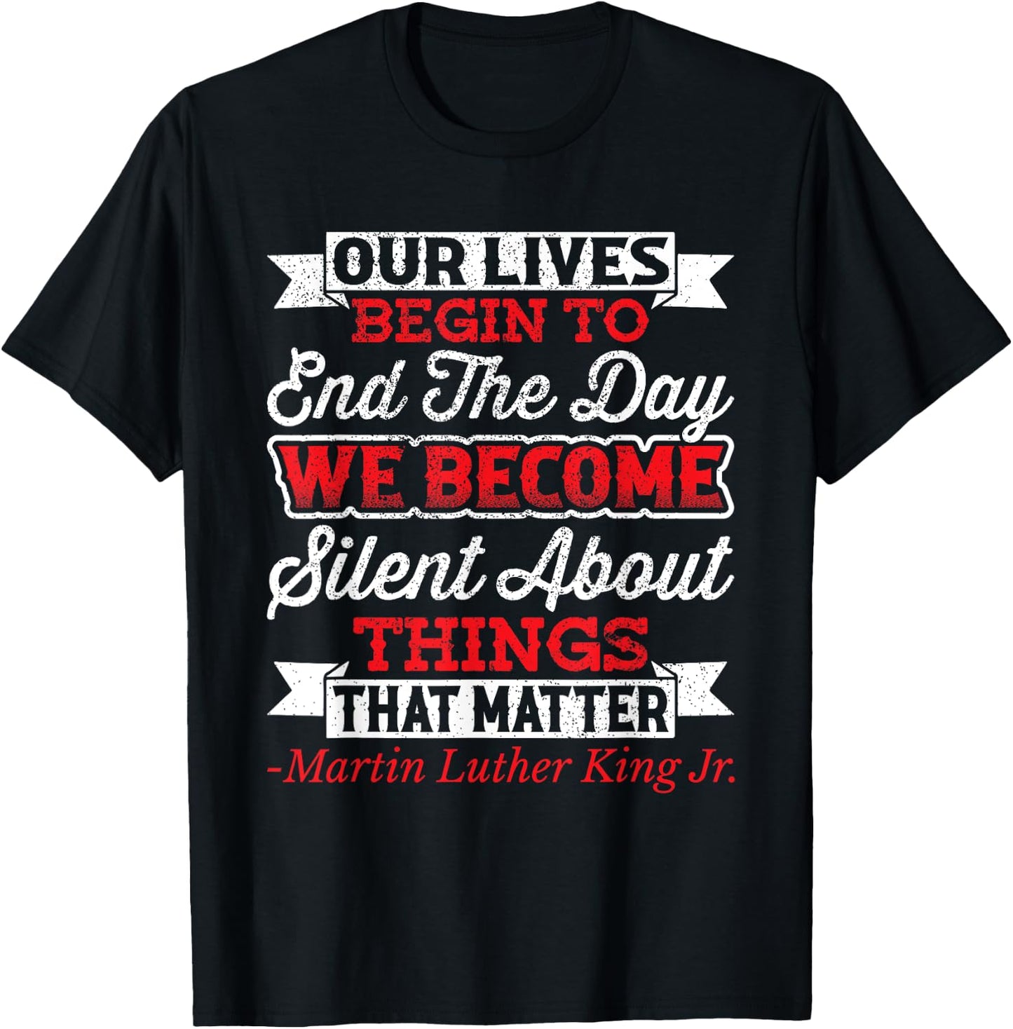 Martin Luther King, Jr. T-Shirt - T-Shirt | Black