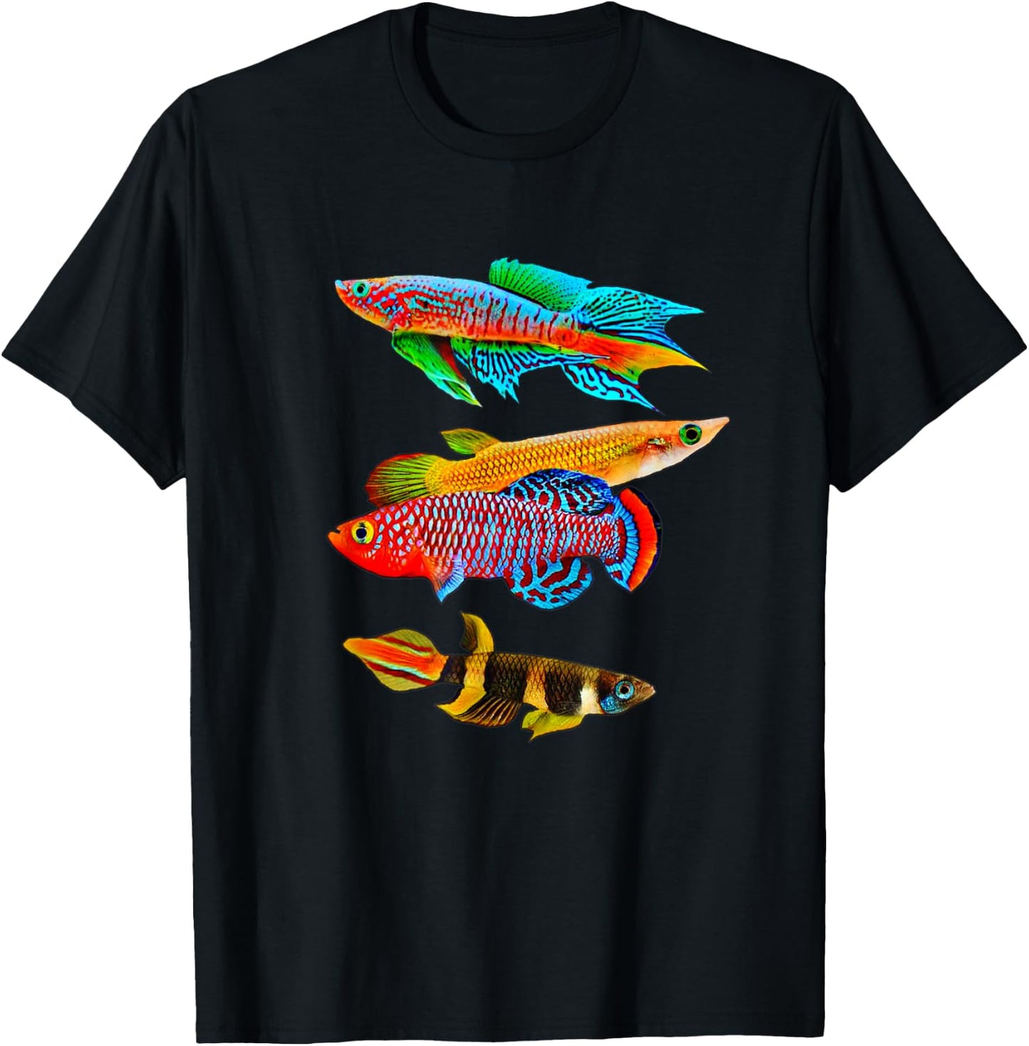 Killifish Egg Breeders Aquarium Fish Tank Owners T-Shirt - T-Shirt | Black