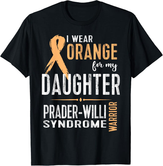 Prader-Willi Syndrome Awareness Shirt: My Daughter T-Shirt - T-Shirt | Black