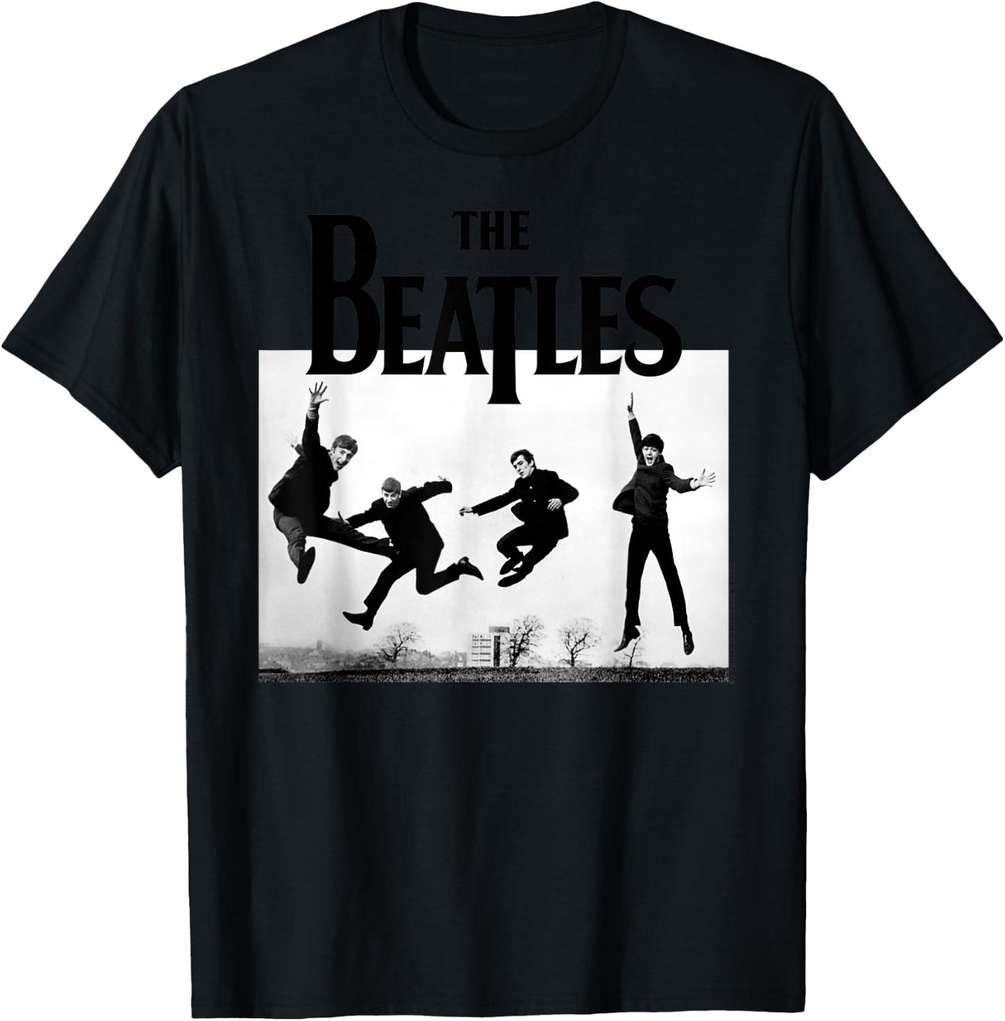 The Beatles Jump in Sefton Park T-Shirt - T-Shirt | Black