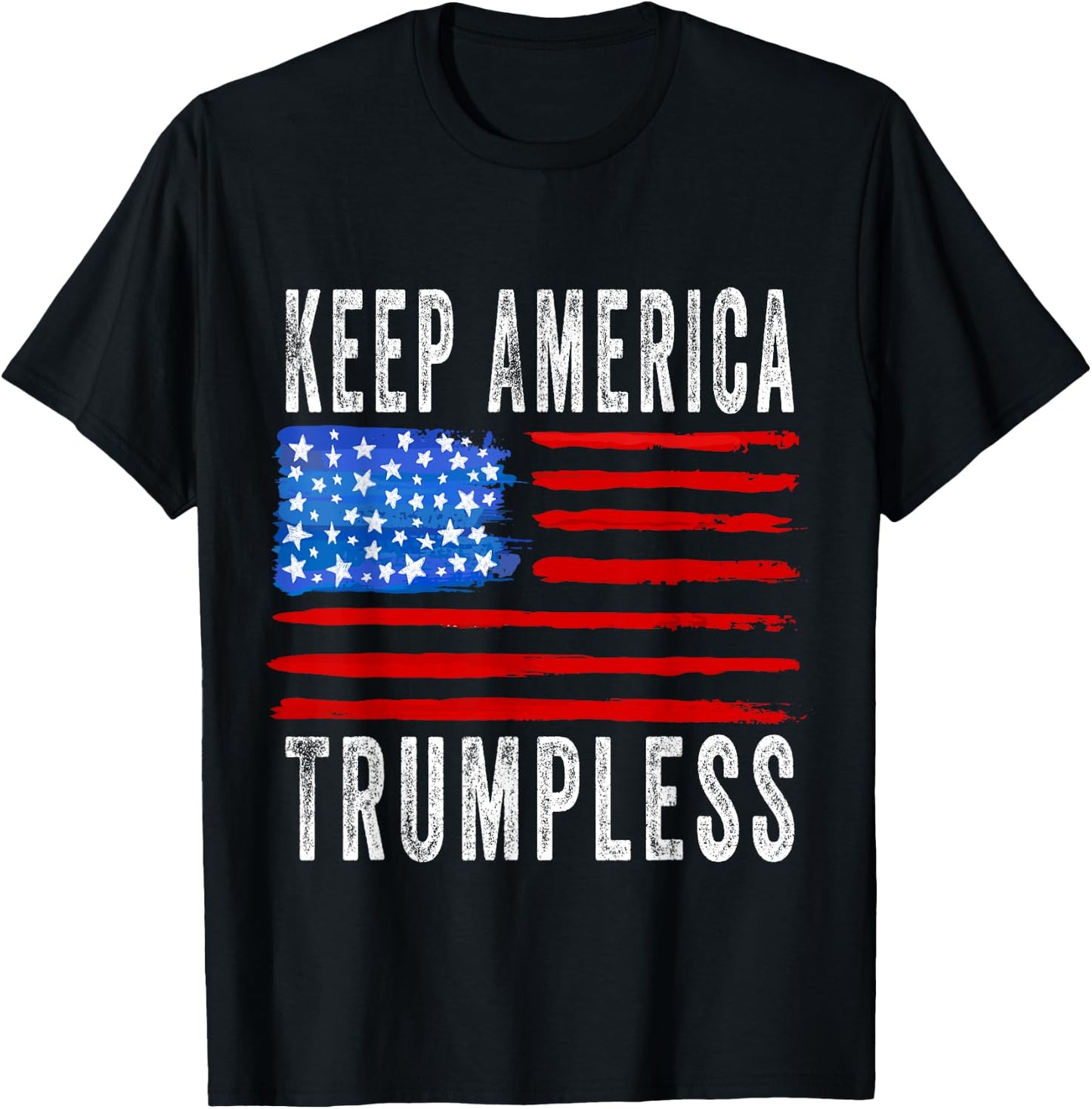 Keep America Trumpless T-Shirt - T-Shirt | Black